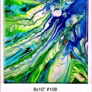 Abstract Art One of a Kind Canvas